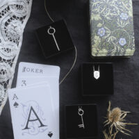 PASSE-PARTOUT, OUBLIETTES. DUNGEON SYNTH. KEY TALISMAN ✷ sustainable recycled sterling silver - Image 11