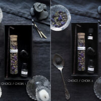 BASKANIA. EVIL-EYE BEGONE! BOX ✷ incense, candle, black salt, tourmaline - stops jealous & envious - Image 10