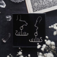 DAGSKIP. PETROGLYPH EARRINGS ✷ sustainable sterling silver – Sun Ship / Boat - protection - Image 6