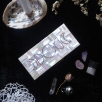 LUNAR PHASES ALTAR BOX ※ brass & genuine mother of pearl. by Contrived to Charm - Image 3