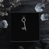 PASSE-PARTOUT, OUBLIETTES. DUNGEON SYNTH. KEY TALISMAN ✷ sustainable recycled sterling silver - Image 7