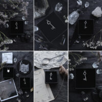 PASSE-PARTOUT, OUBLIETTES. DUNGEON SYNTH. KEY TALISMAN ✷ sustainable recycled sterling silver - Image 12