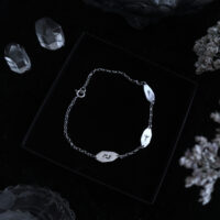 RUNIC CHAIN BRACELET ✷ sterling silver - pick the rune(s): Algiz, Othala, Ansuz, Fehu, Thurisaz, Jera, Nauthiz, etc.