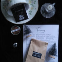 TASSEOMANCY. TEA LEAVES READING KIT ✷ LAST ONE! vintage teacup, tea, incense, tasseography symbolism & instructions leaflets - Image 7