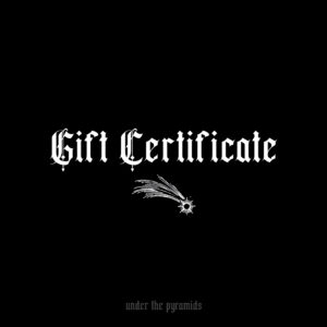 GIFT-CERTIFICATE ✷ virtual gift certificate, gift voucher, bon cadeau