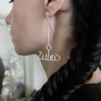 DAGSKIP. PETROGLYPH EARRINGS ✷ sustainable sterling silver – Sun Ship / Boat - protection - Image 3