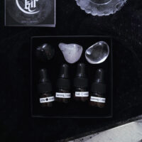 LUNAR MAGICK KIT. MOON PHASES SET ✷ essential oil blends & tumbled crystals - Image 7