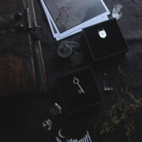 PASSE-PARTOUT, OUBLIETTES. DUNGEON SYNTH. KEY TALISMAN ✷ sustainable recycled sterling silver - Image 8
