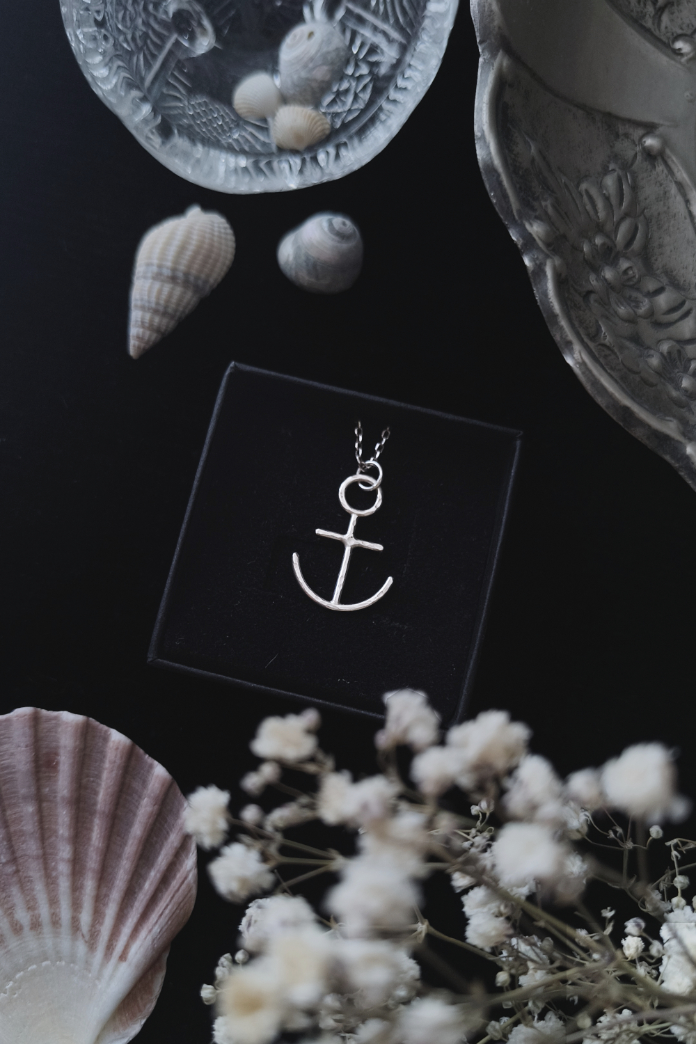 HIRWAZH ANCHOR TALISMAN ✷ sustainable sterling silver - Coastal Gothic - grounding, protection, luck - Image 7