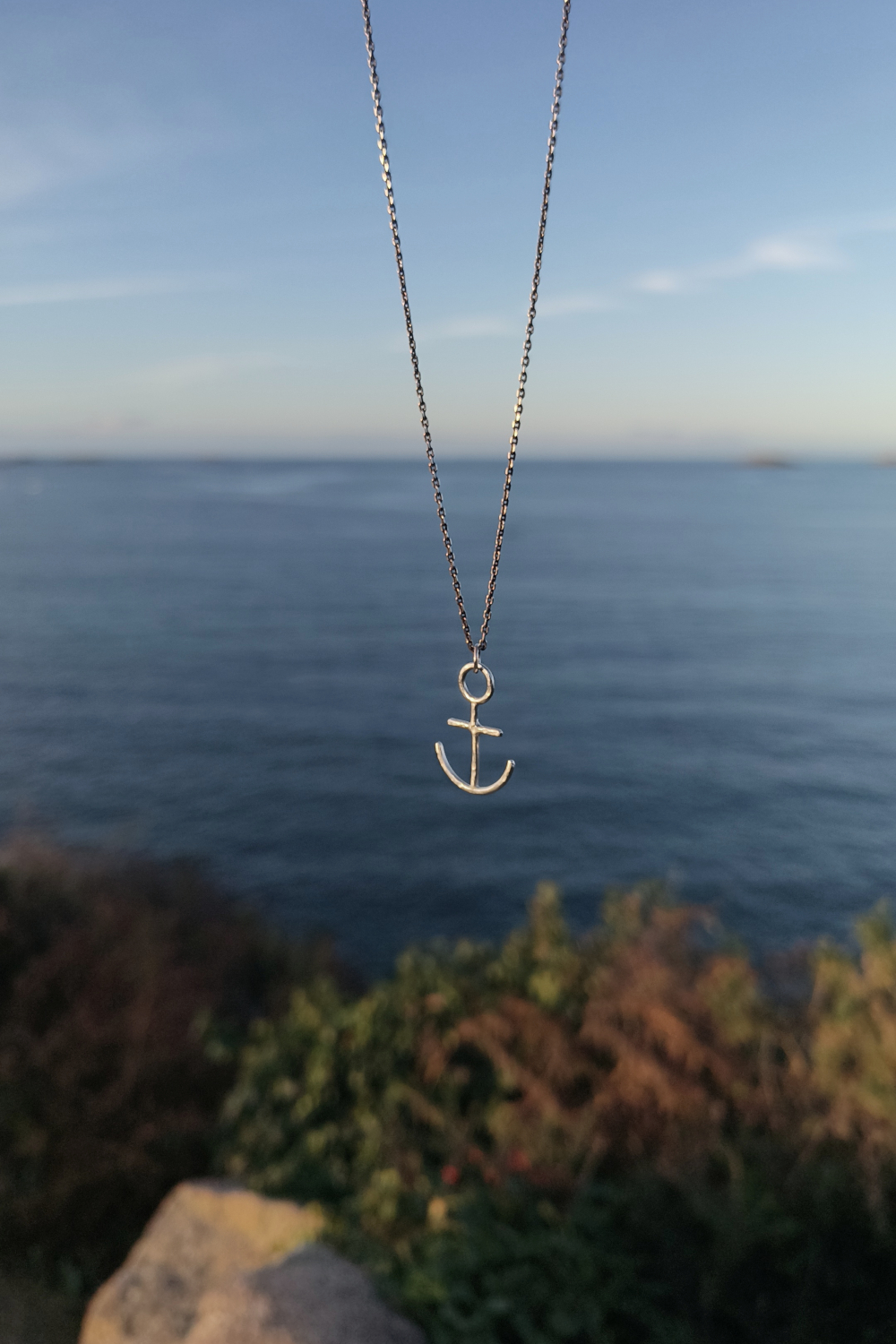 HIRWAZH ANCHOR TALISMAN ✷ sustainable sterling silver - Coastal Gothic - grounding, protection, luck - Image 6